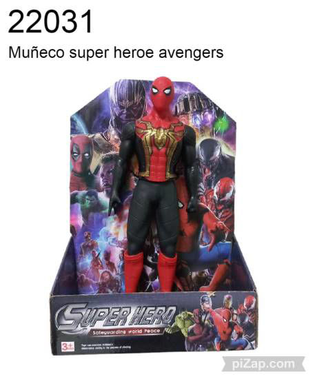 Imagen de MUÑECO SUPER HEROES ADVENGER  23 CM 11.24